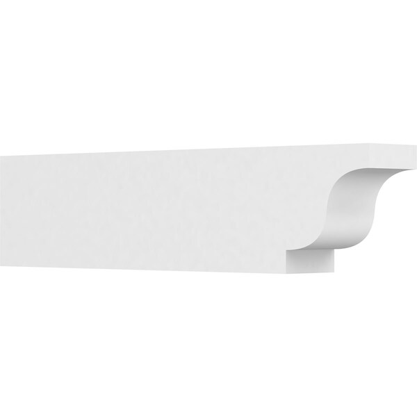 Ekena Millwork Standard Newport Architectural Grade PVC Rafter Tail, 6"W X 10"H X 42"L RFTP06X10X42NEW - main